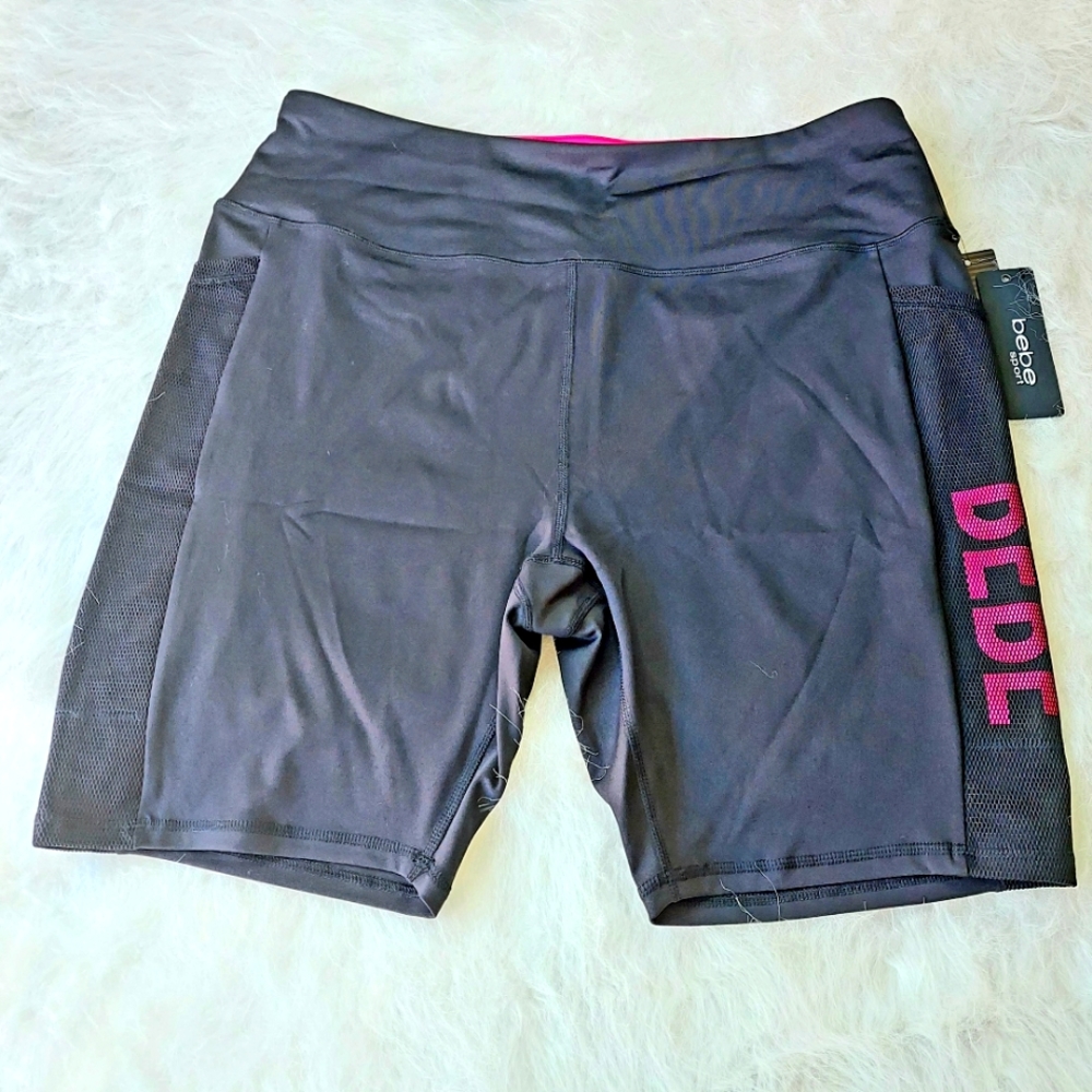 Bebe Athletic Women's Biker Shorts 3X